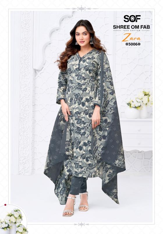 Sof zara vol-5 wholesale cotton dress materials new catalogue
